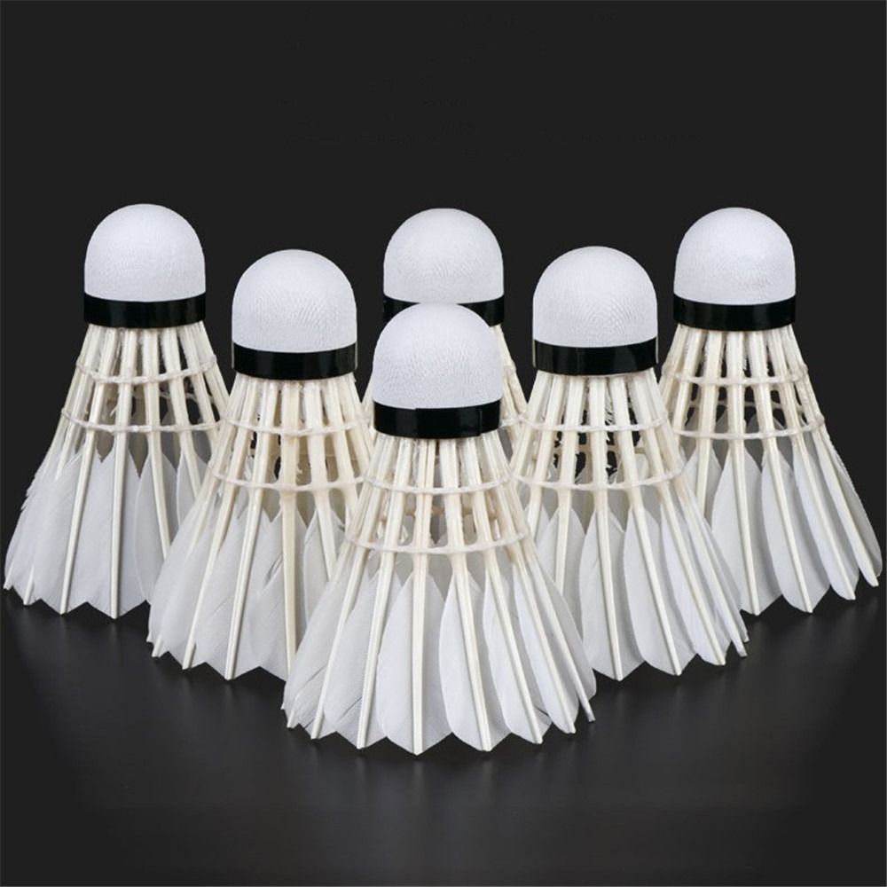 Badminton Event - 3/6/12Pcs New White Badminton Shuttlecock Professional