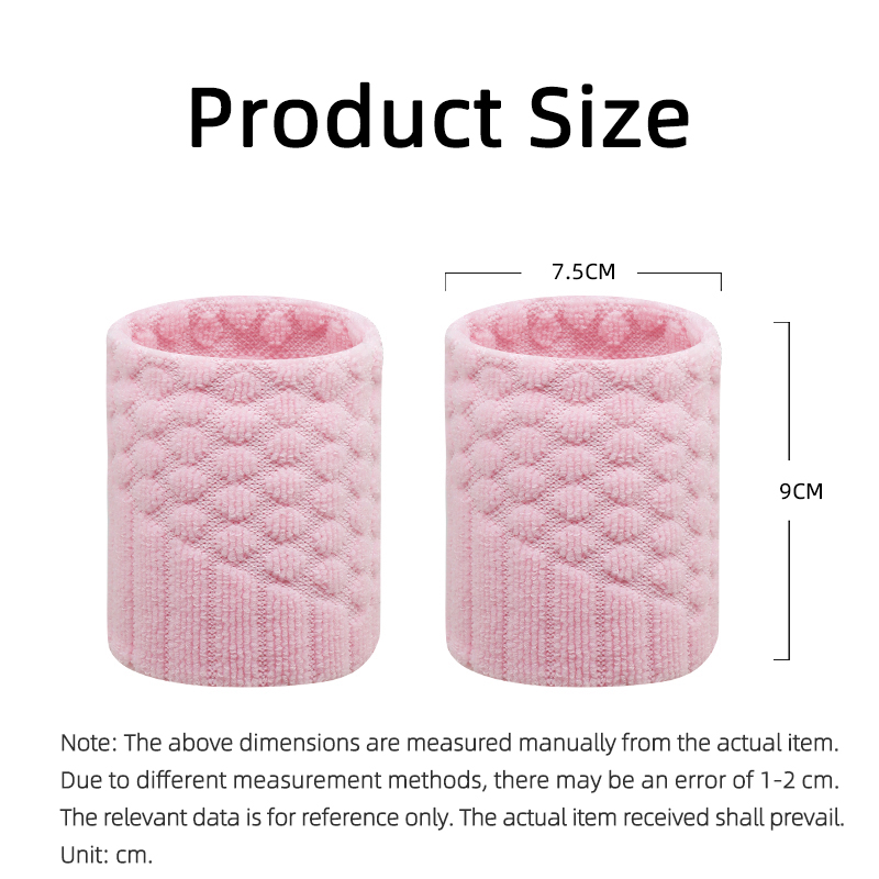 1 Pairs Cotton Elastic Wristba - Wristband Pair Sweat ulasan dan harga