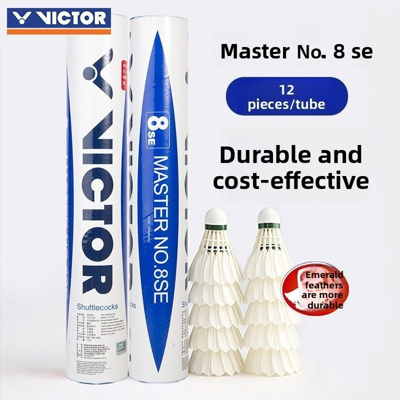 VICTOR Master 8 Professional B - Victor Shuttlecock Feather ulasan dan harga