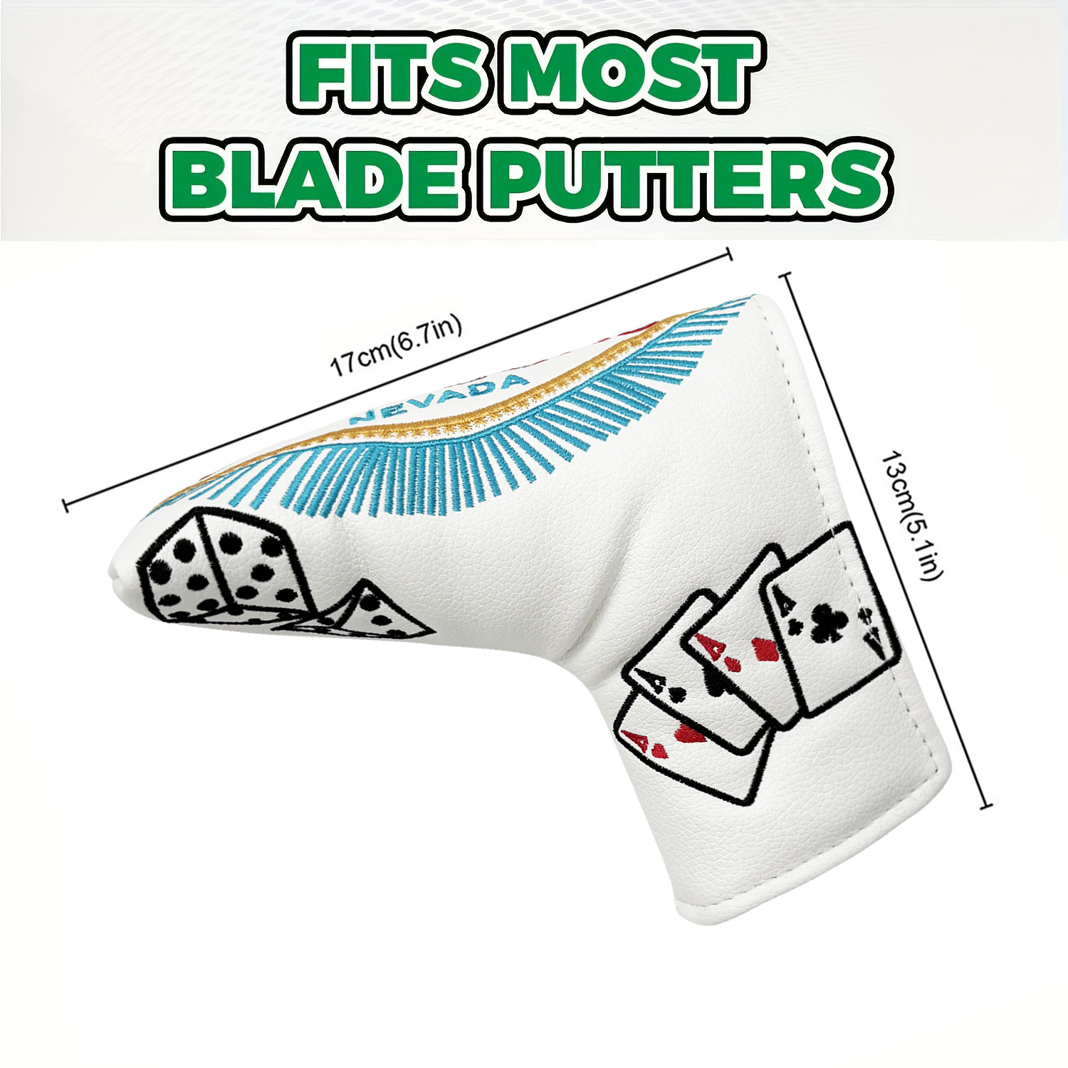 Golf Putter Cover | Dice Desig - Badminton Club ulasan dan harga
