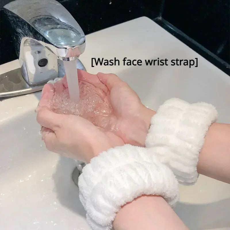 2pcs One Pair Wash Face and Wr - Wristband Pair Sweat ulasan dan harga