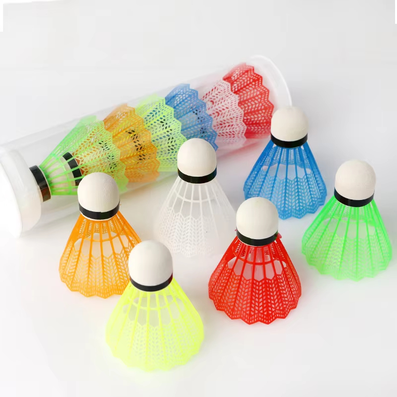 12Pcs Colorful Plastic Badmint - Badminton Event ulasan dan harga