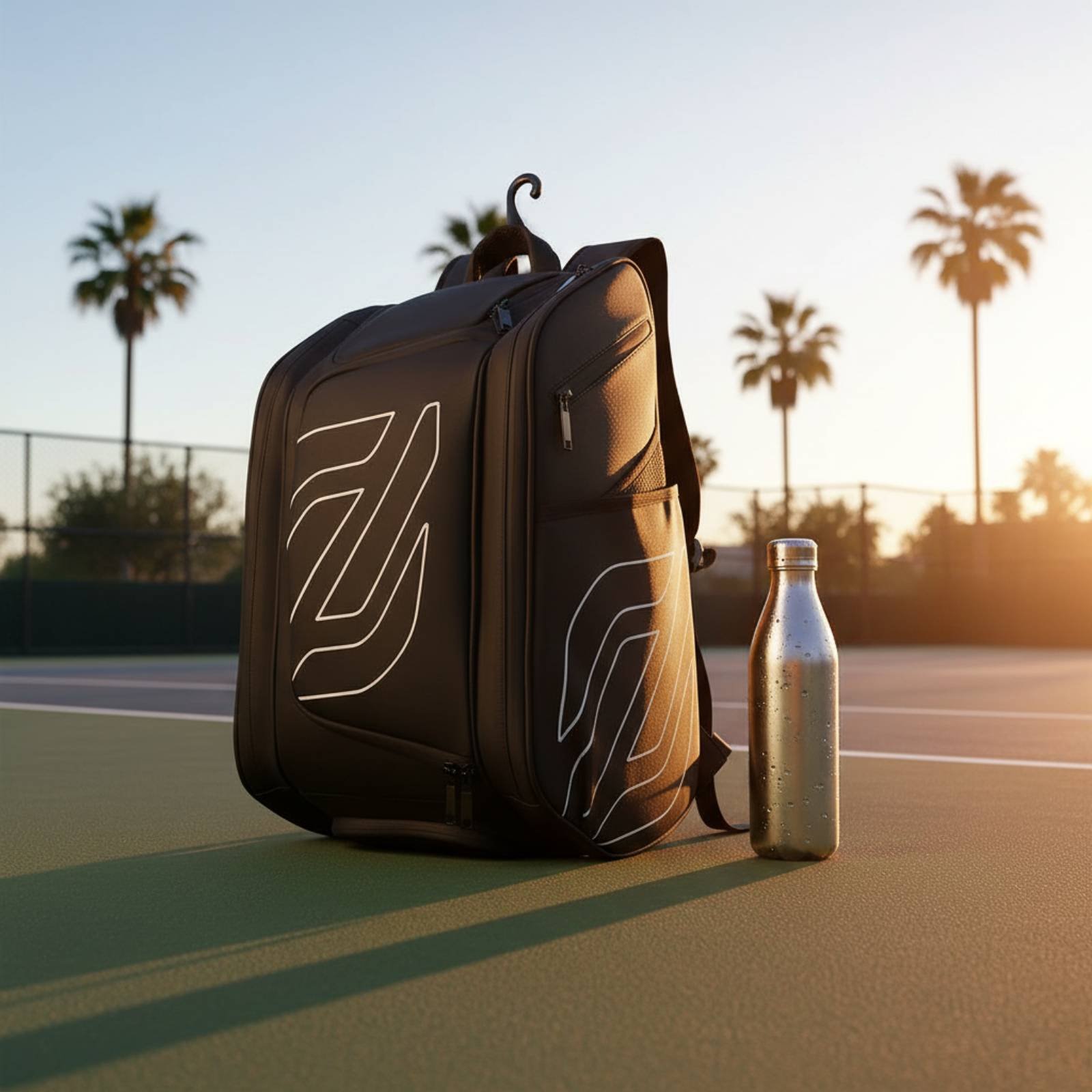Pickleball Backpack Side Pocke - Badminton Equipment ulasan dan harga