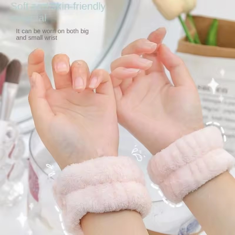 Fashion 2pcs One Pair Wash Fac - Wristband Pair Sweat ulasan dan harga