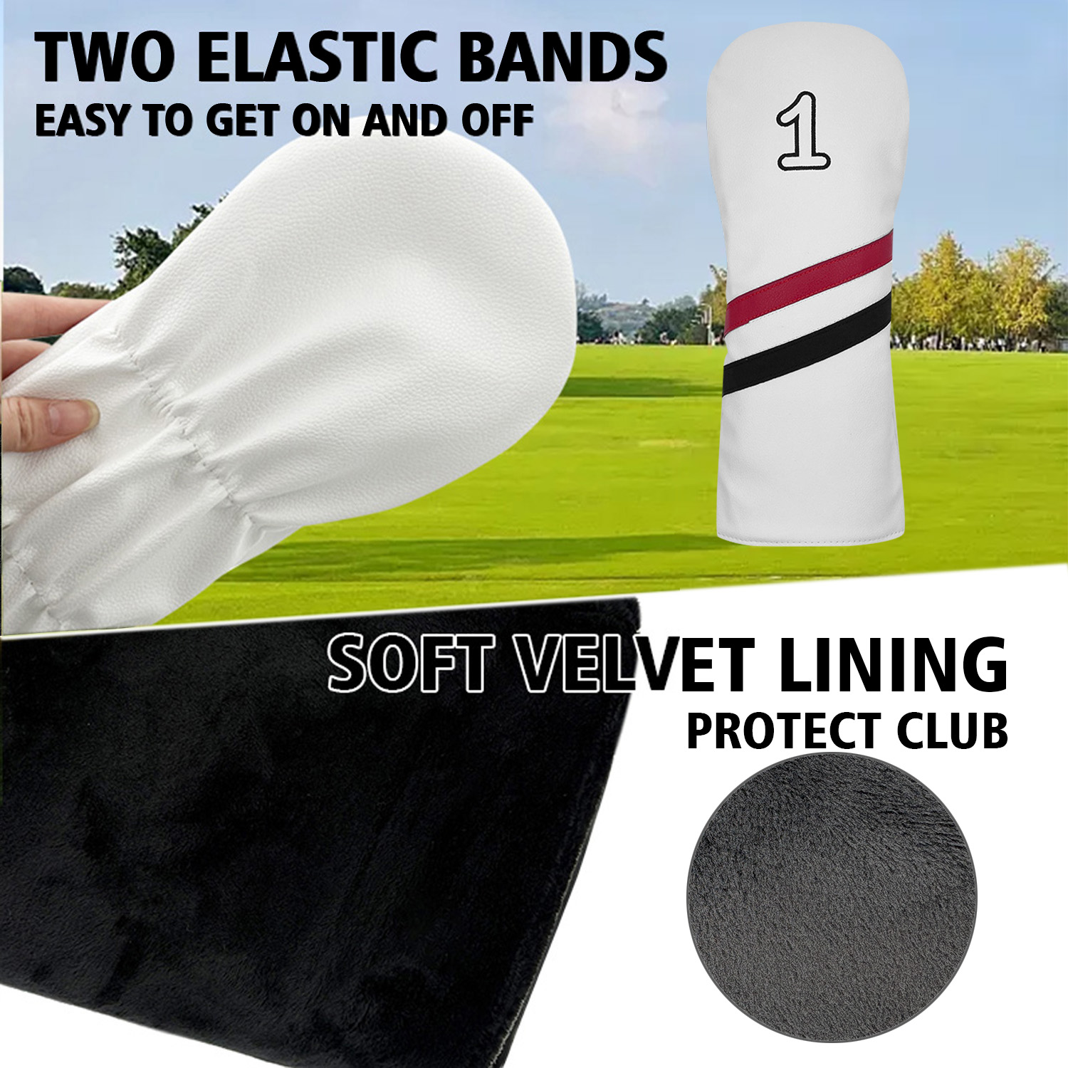 Golf Club #1 #3 #5 #U Wood Hea - Badminton Club ulasan dan harga