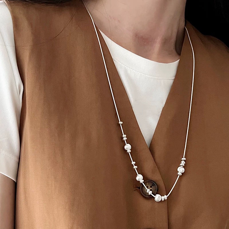 S925 Sterling Silver Necklaces - Badminton Event ulasan dan harga