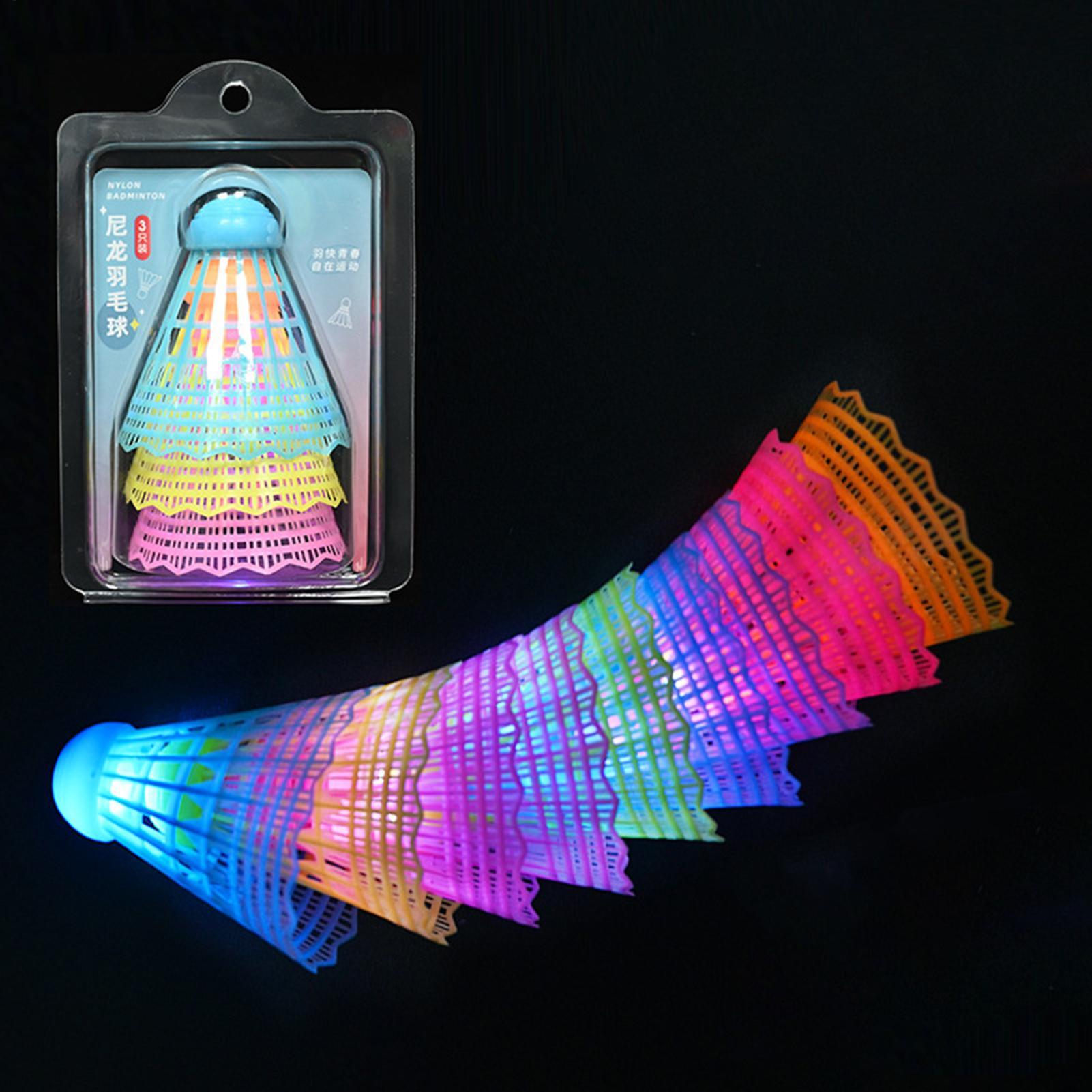 3pcs LED Badminton Shuttlecock - Badminton Event ulasan dan harga