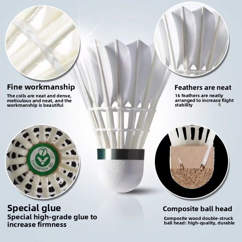 VICTOR Champion 7 Duck Feather - Victor Shuttlecock Feather ulasan dan harga